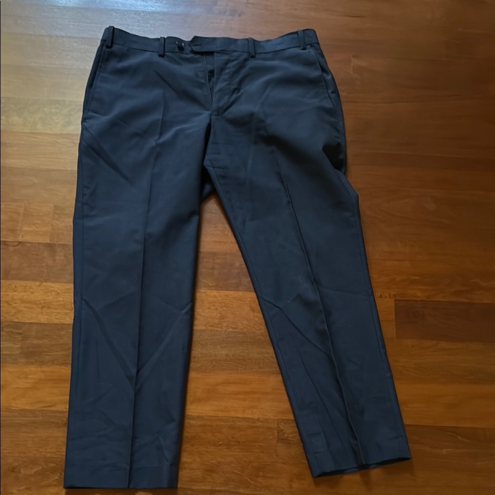 Bar III Blue Formal Dress Pants with Elegant Sheen